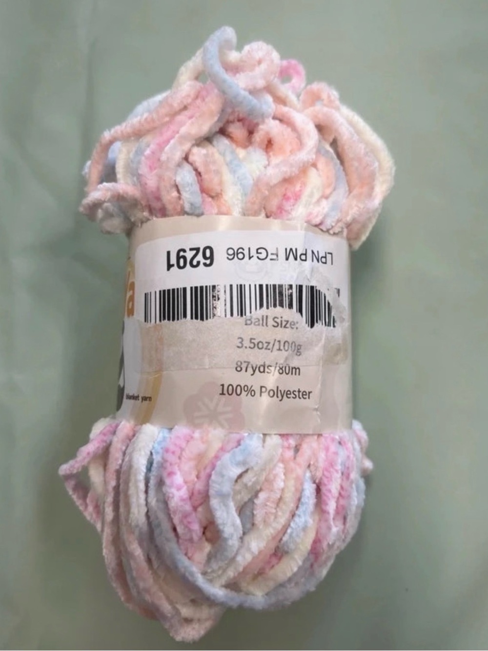 Franel Pastel Pink/Blue/Cream